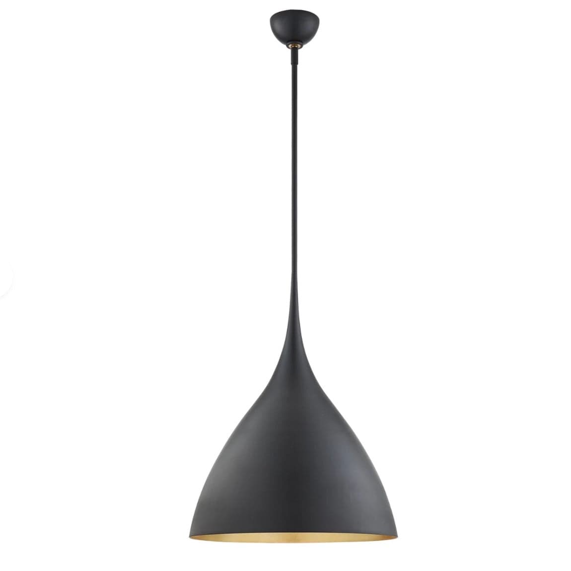 Visual Comfort & Co. Agnes 18" Medium Pendant in Black