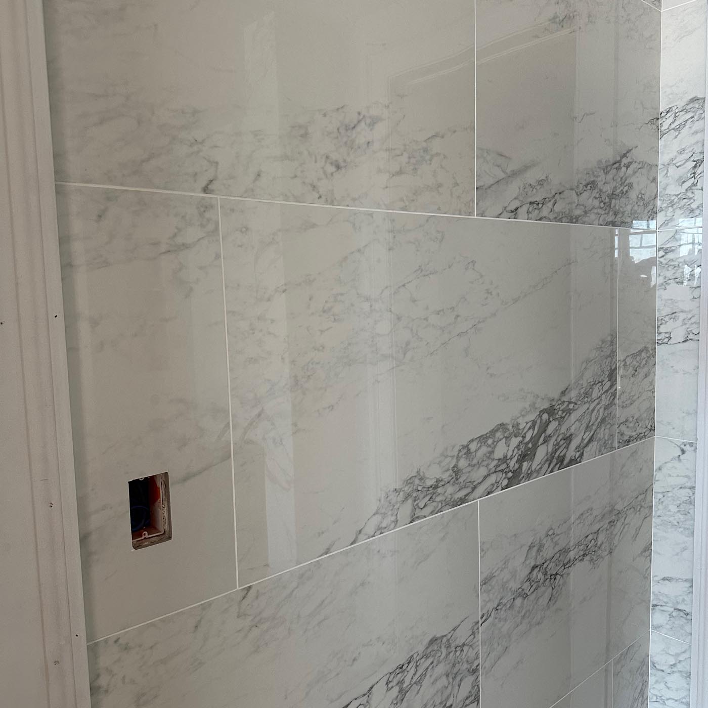 Ceramica Sant'Agostino | Tru Marmi Arabescato 24x48 Polished Tile