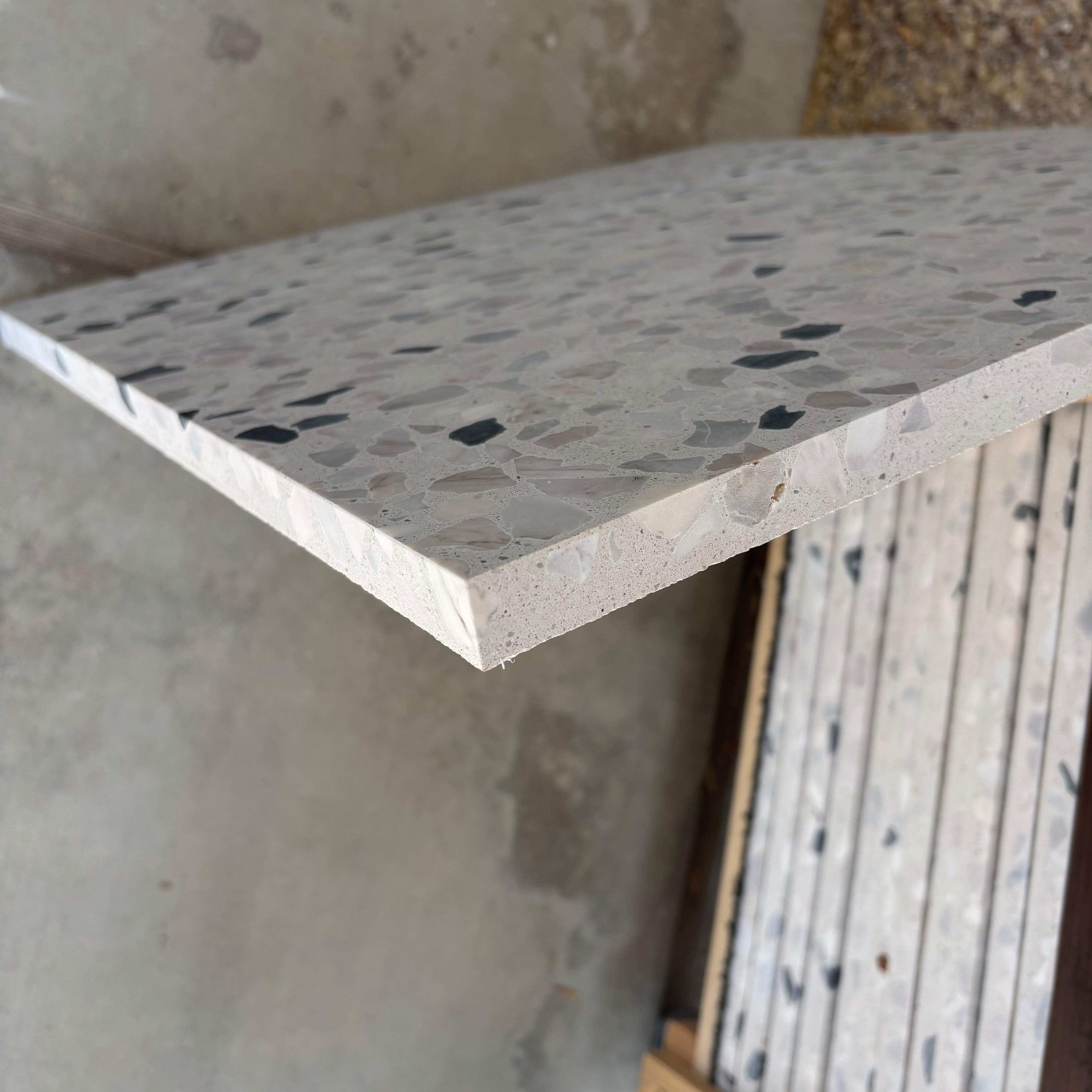 Concrete Collaborative | 24x24 Venice Alabaster Terrazzo Tile