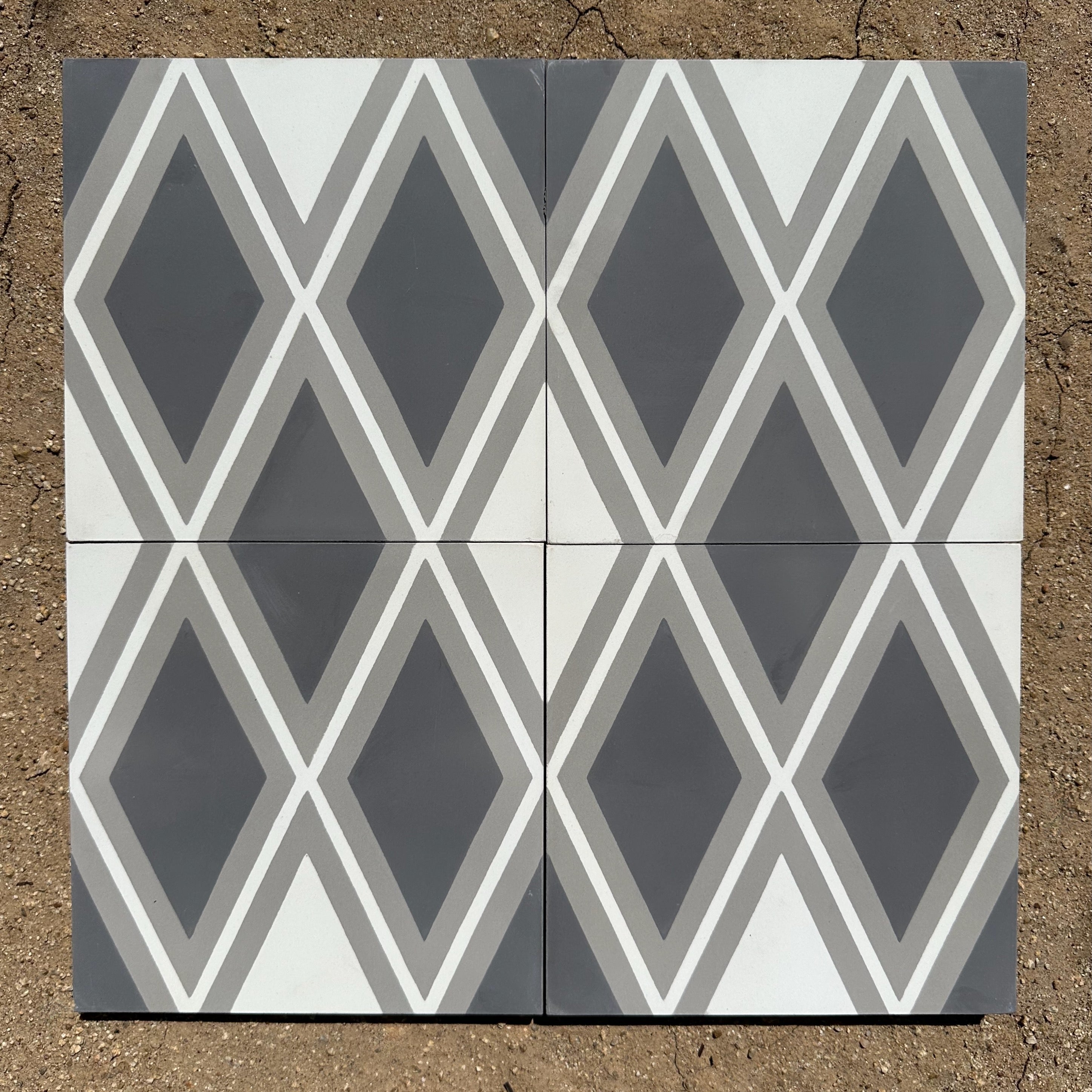 Tesselle | Merino Lacara 8" Square Cement Tile