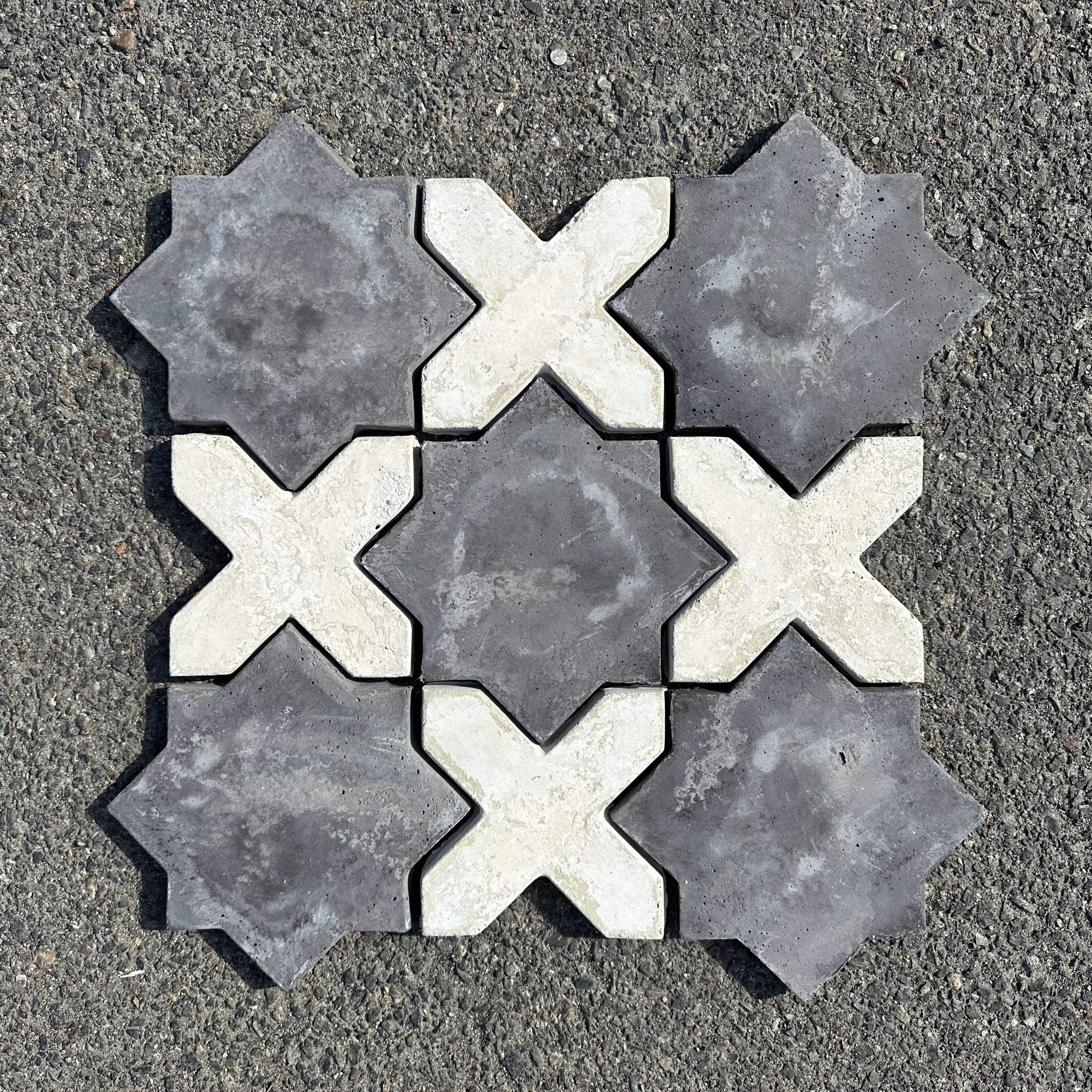 Arto Tile | Artillo Arabesque Pattern 2C Concrete Tile
