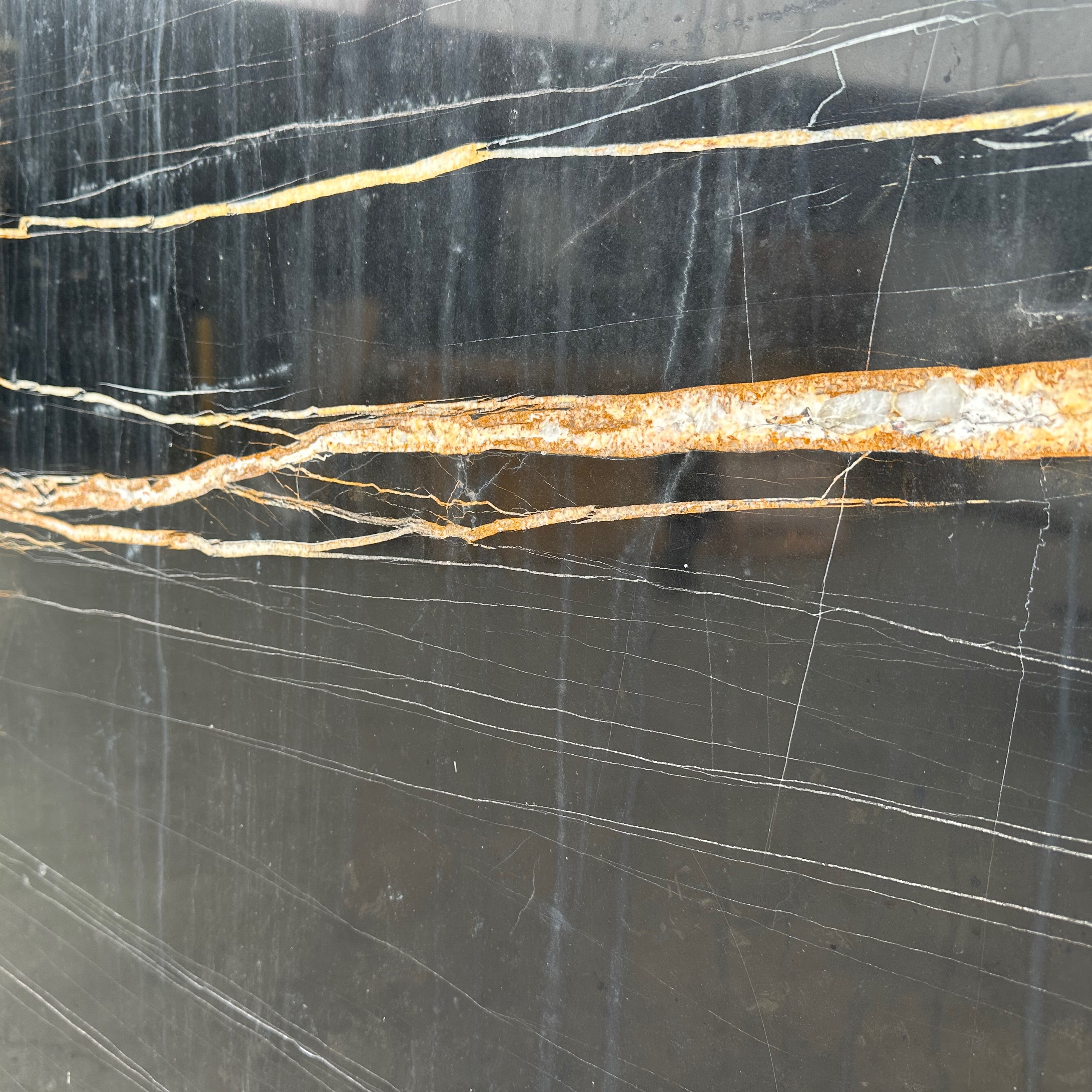Walker Zanger | Sahara Noir Marble Polished Slab