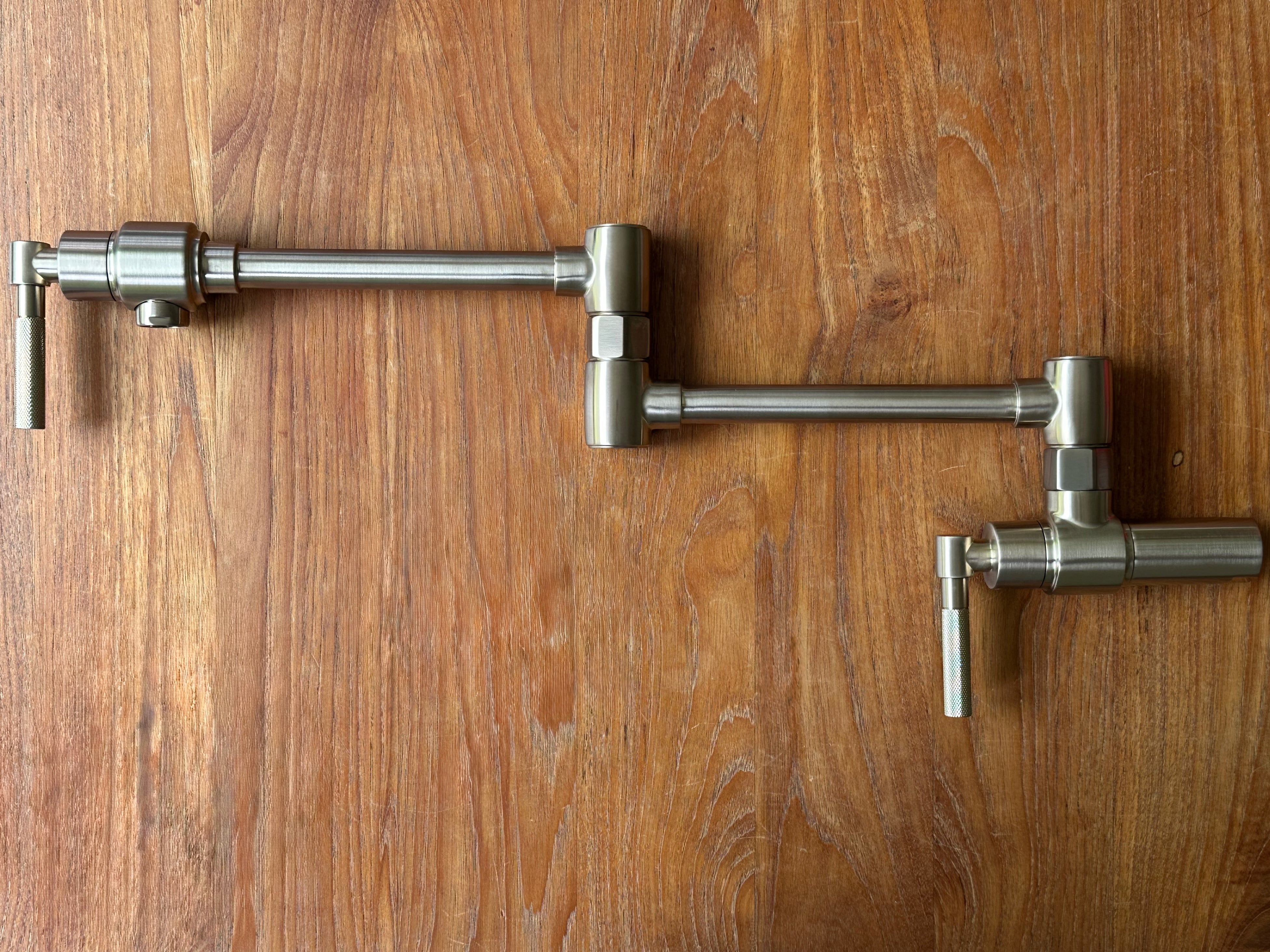 Brizo | Litze 4 GPM Wall Mounted Double Handle Pot Filler with Knurled Handles