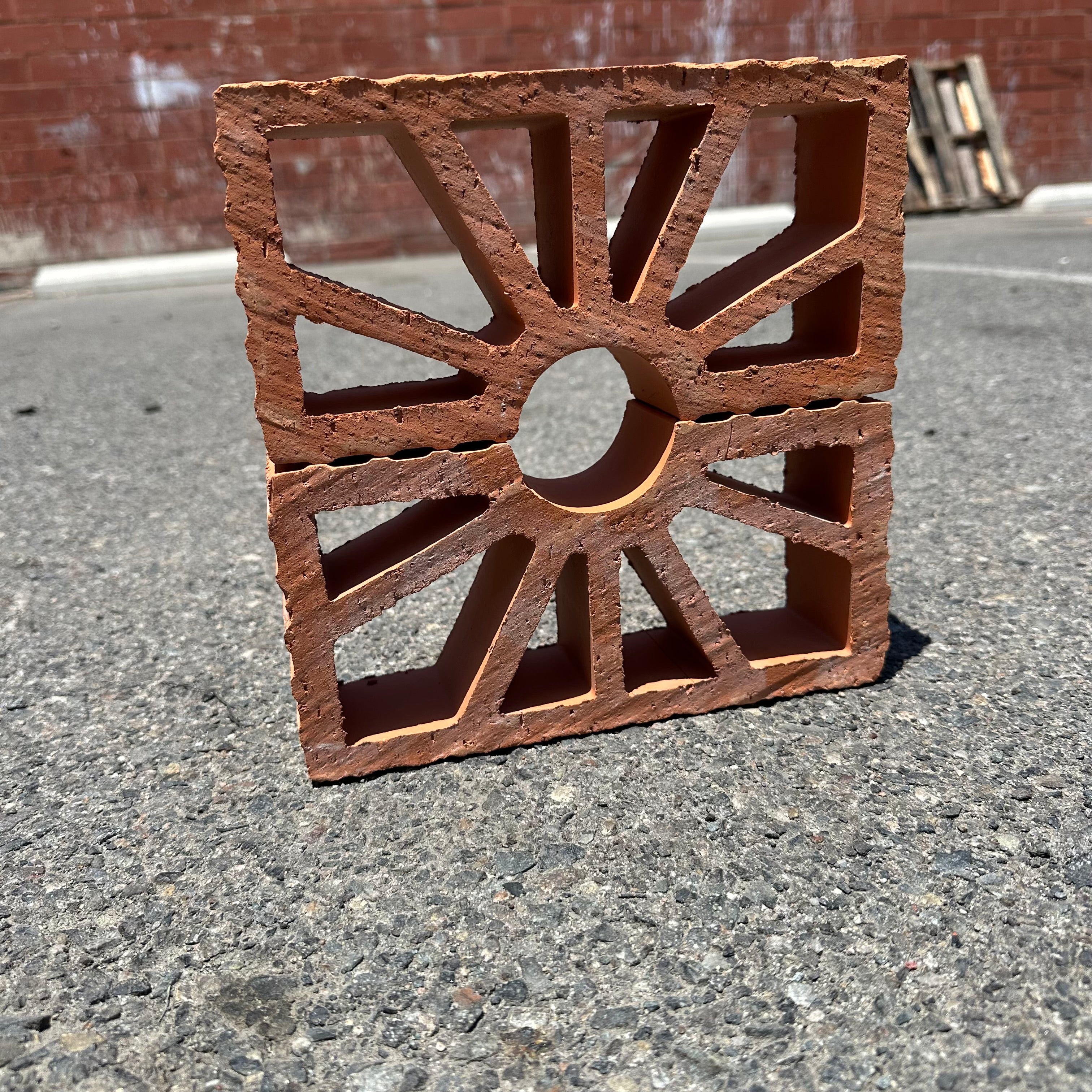 Riad Tile | Sun Breeze Block 9⅜"×4⅜"×2⅜"