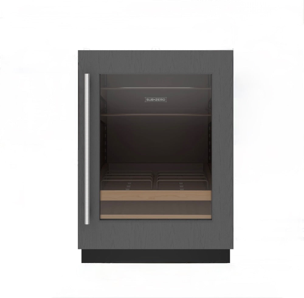Sub-Zero | 24 Inch Panel-Ready Built-In Under Counter Smart Beverage Center
