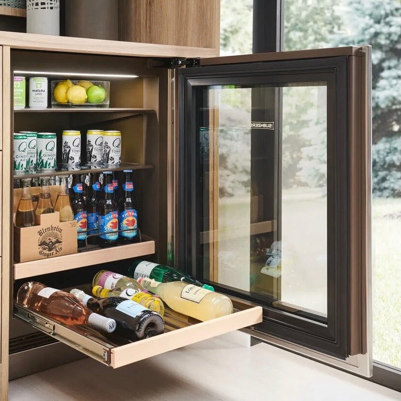 Sub-Zero | 24 Inch Panel-Ready Built-In Under Counter Smart Beverage Center
