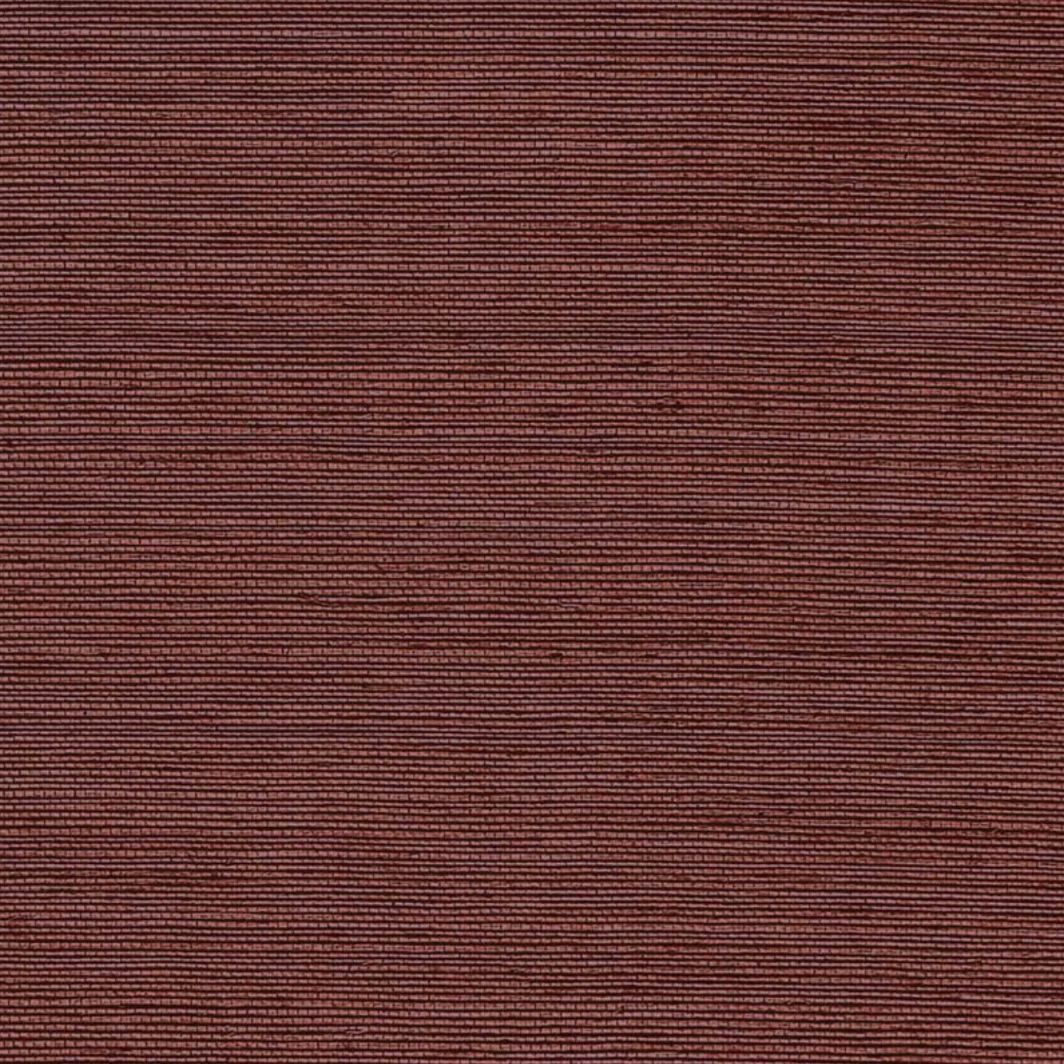 Schumacher | Haruki Sisal Wallpaper in Plum