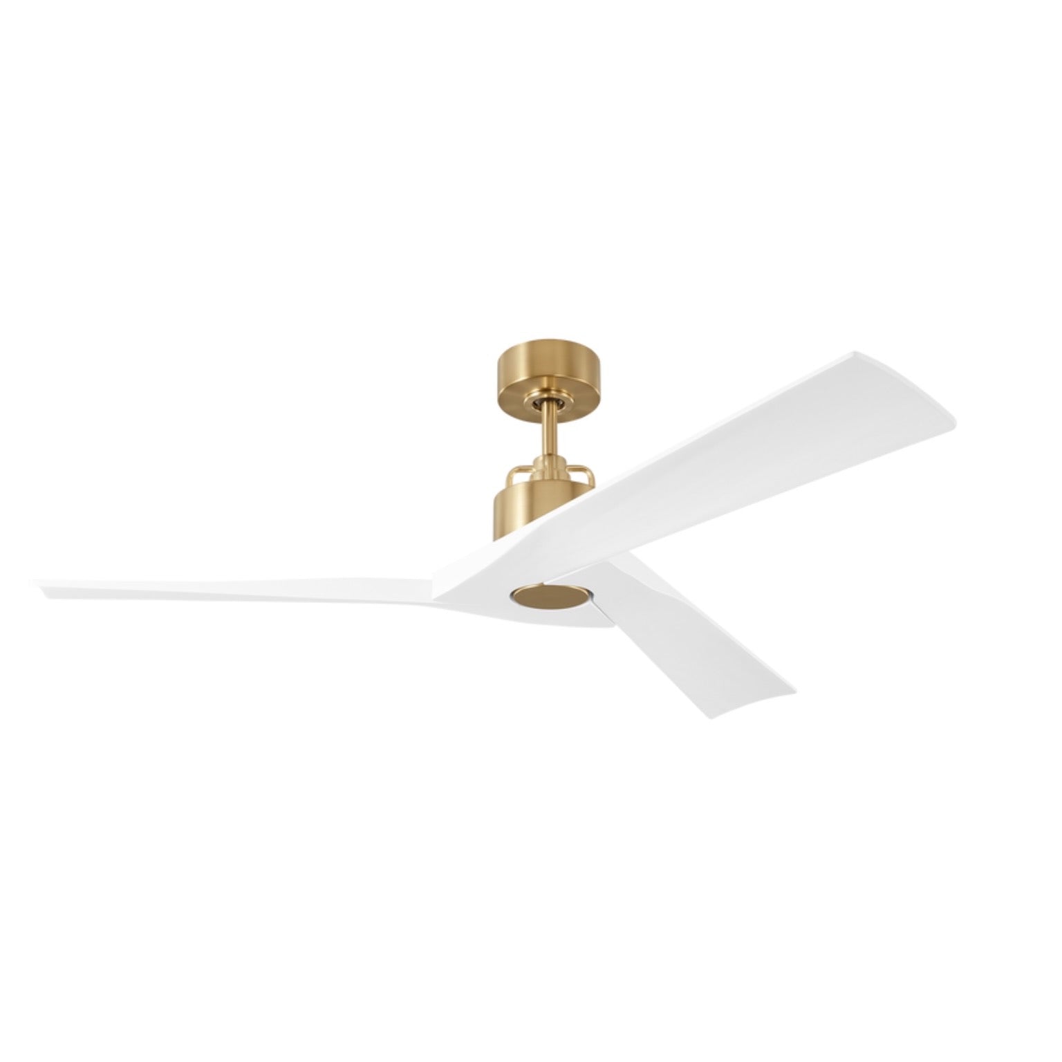 Visual Comfort & Co. |  Alma Smart 52" Outdoor Ceiling Fan, Burnished Brass