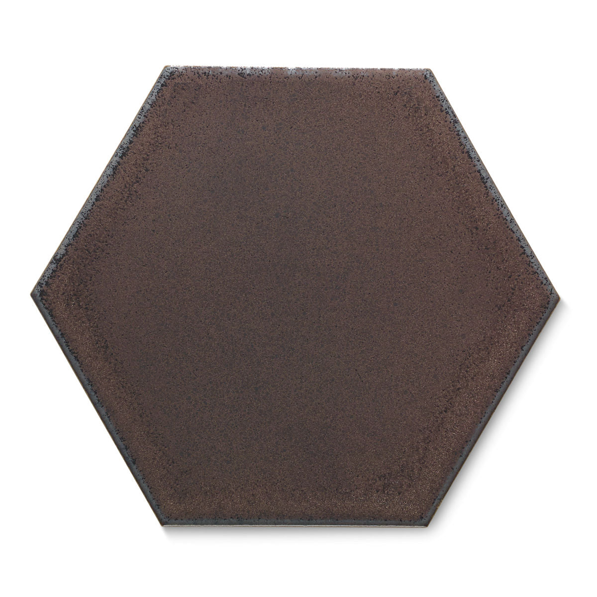 Ann Sacks | Savoy Classic 4" Hexagon Ceramic Tile Bronze