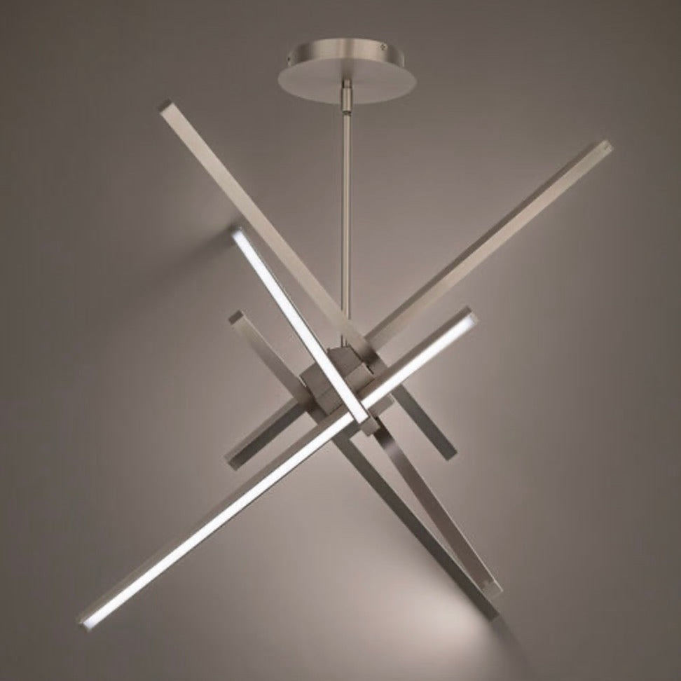 WAC Lighting | Parallax 29 Inch Pendant Light in Brushed Nickel