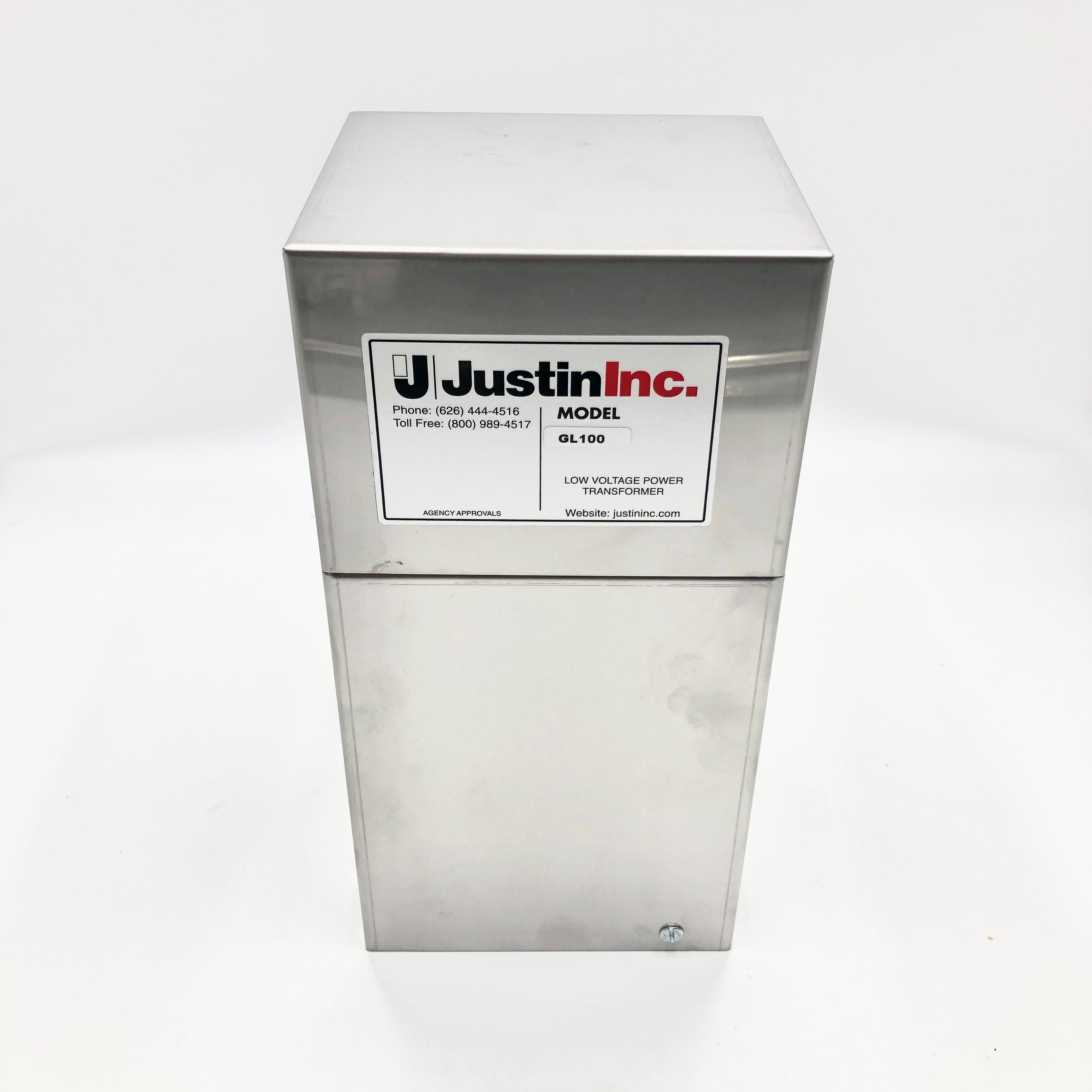 Justin Inc. | 100 Watt Low Volt Stainless Steel Landscape Lighting Transformer