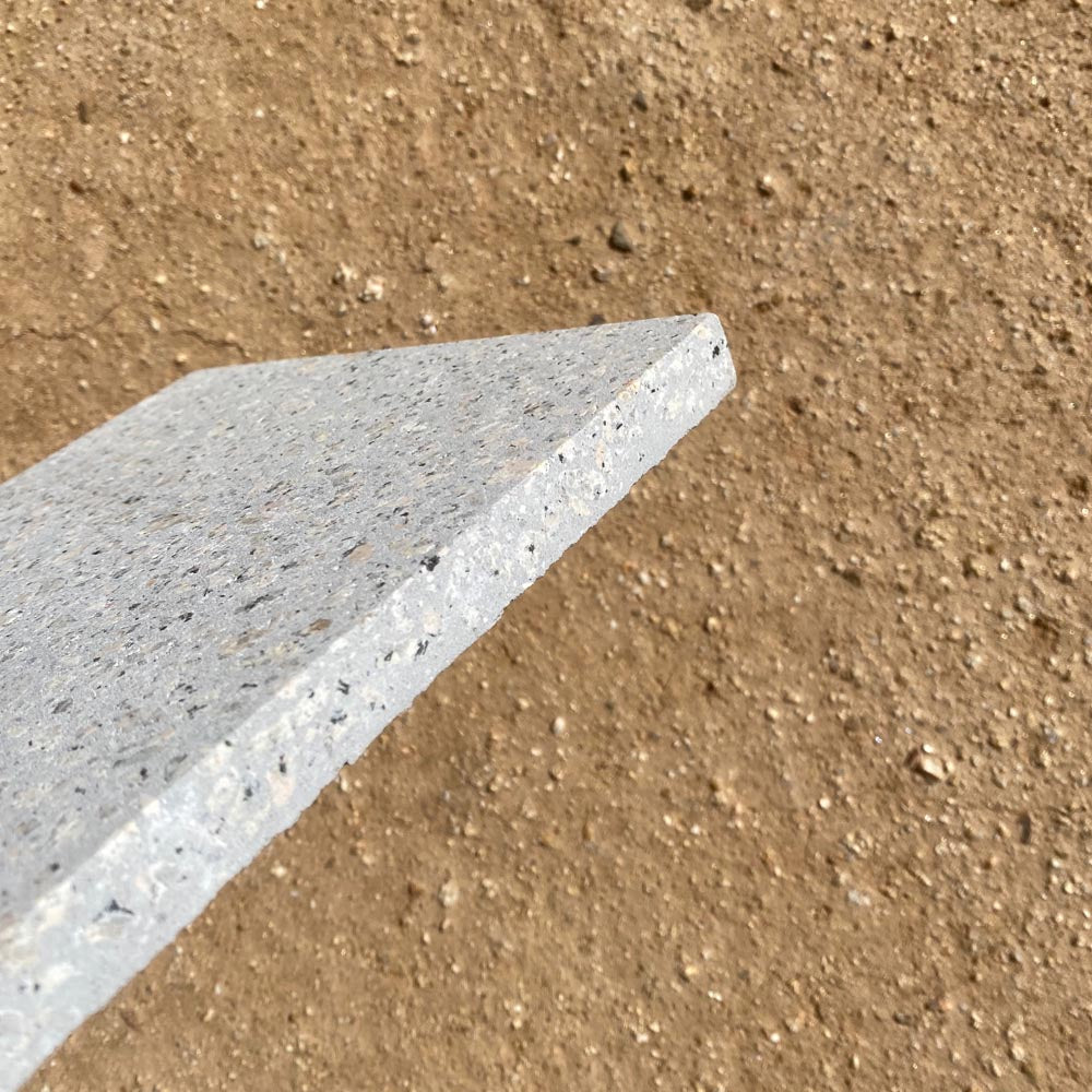 Concrete Collaborative | Alabaster Medium Marble Chip 23-1/2"x6"x3/4"