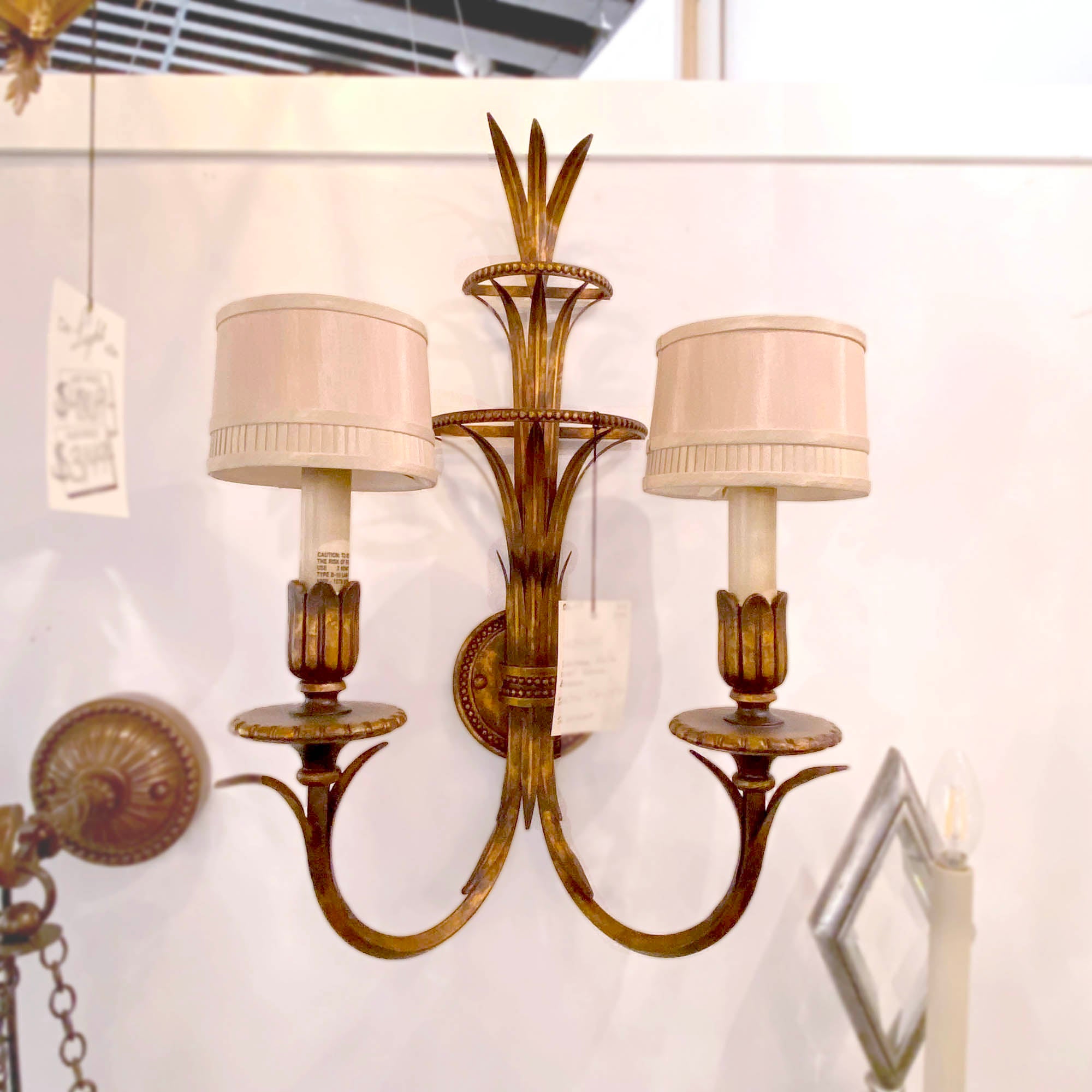 Fine Art Lamps | Fontana Bella Bronze Wall Sconce