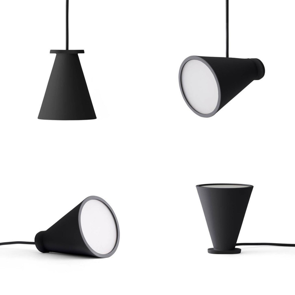 Menu | Bollard Multi-Configuration Pendant Lamp , Black