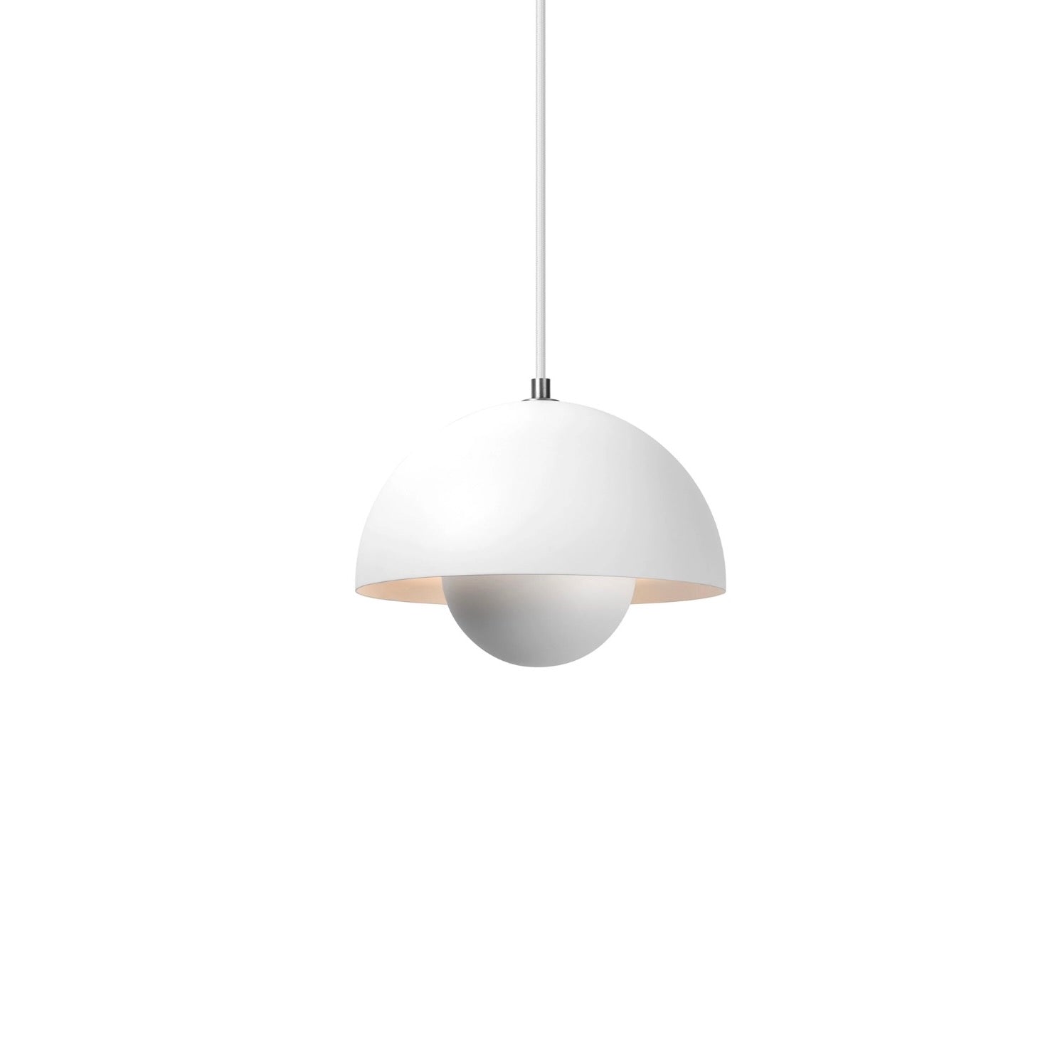 &Tradition | FlowerPot VP1 Pendant in Matte White
