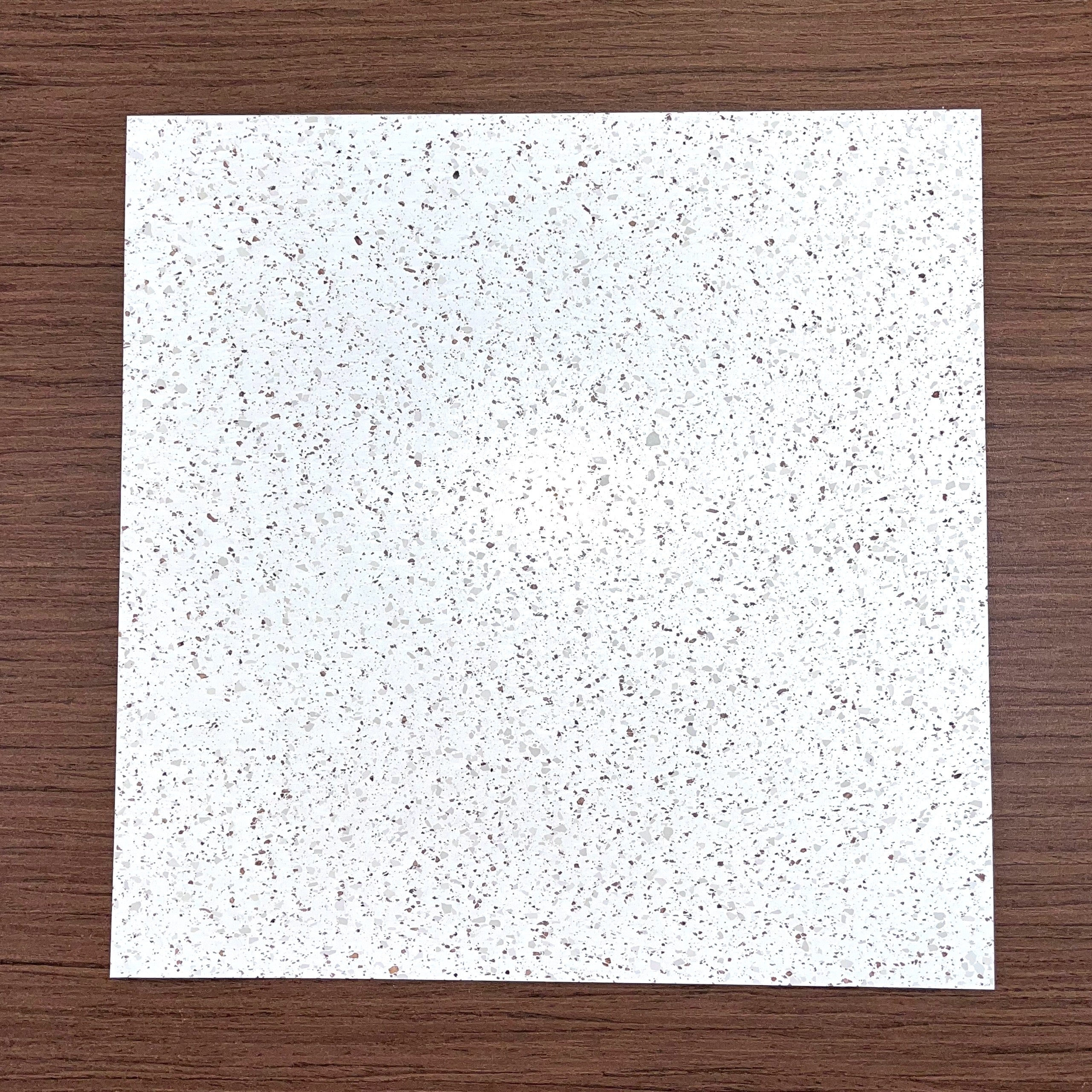 Roppe | Renew Smooth 12x12 Rubber Tile in Snow